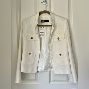NWT Zara pocket blazer suit